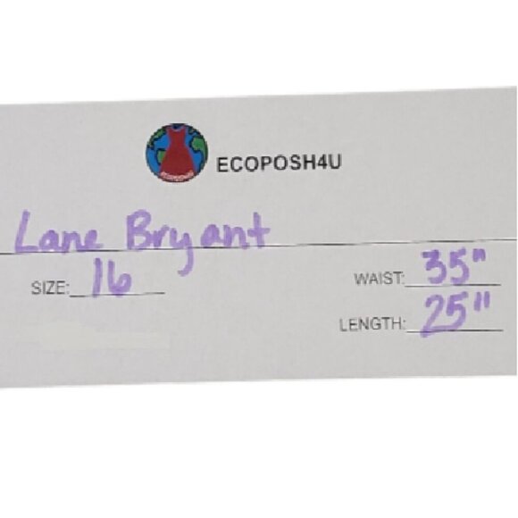 Lane Bryant Women's A-Line Multicolor Tweed Skirt 16 - Picture 4 of 4